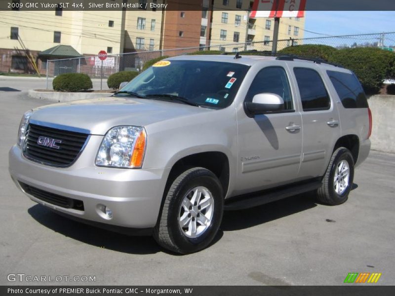 Silver Birch Metallic / Ebony 2009 GMC Yukon SLT 4x4
