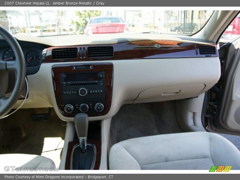 Amber Bronze Metallic / Gray 2007 Chevrolet Impala LS