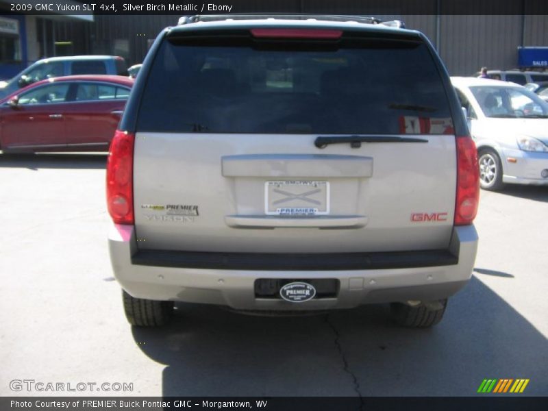 Silver Birch Metallic / Ebony 2009 GMC Yukon SLT 4x4