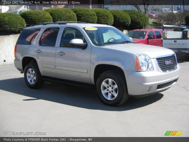 Silver Birch Metallic / Ebony 2009 GMC Yukon SLT 4x4