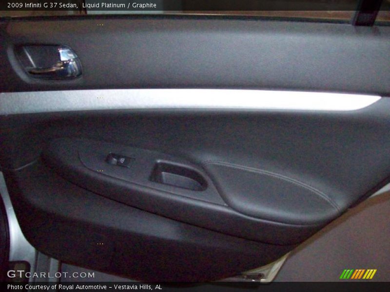 Liquid Platinum / Graphite 2009 Infiniti G 37 Sedan
