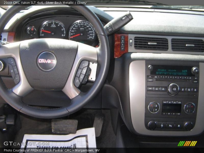 Silver Birch Metallic / Ebony 2009 GMC Yukon SLT 4x4
