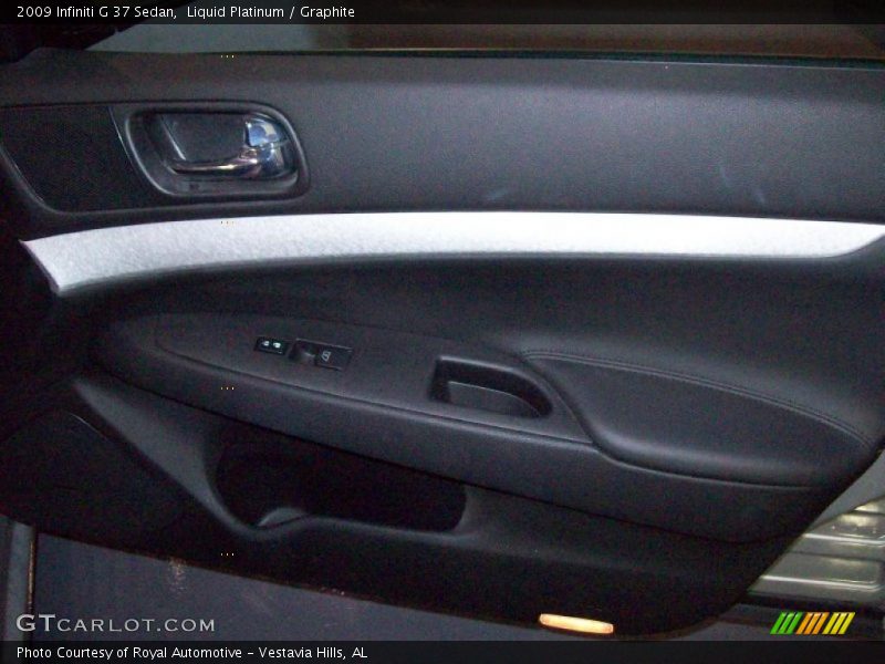 Liquid Platinum / Graphite 2009 Infiniti G 37 Sedan