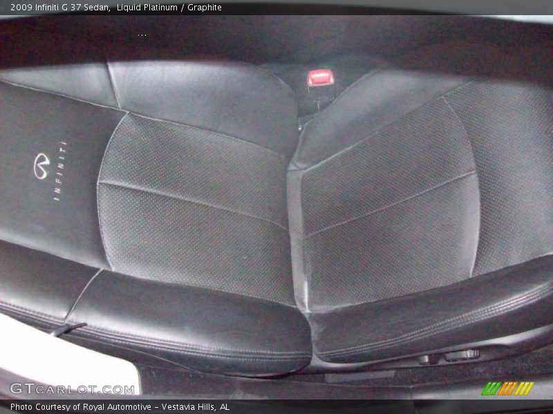 Liquid Platinum / Graphite 2009 Infiniti G 37 Sedan