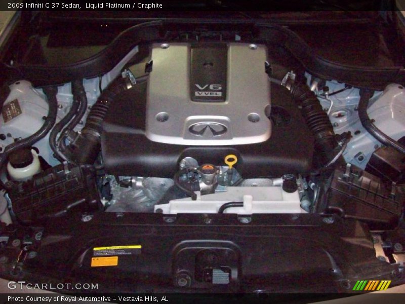 Liquid Platinum / Graphite 2009 Infiniti G 37 Sedan