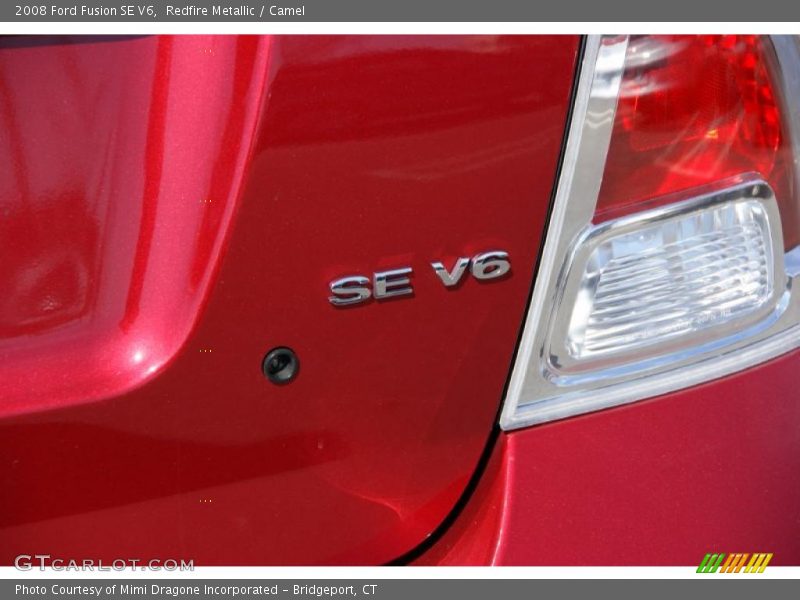 Redfire Metallic / Camel 2008 Ford Fusion SE V6