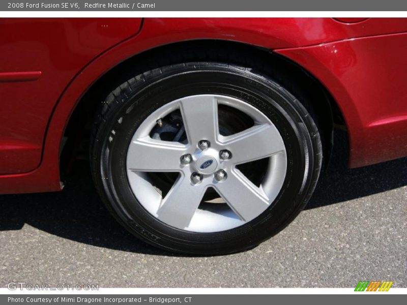 Redfire Metallic / Camel 2008 Ford Fusion SE V6