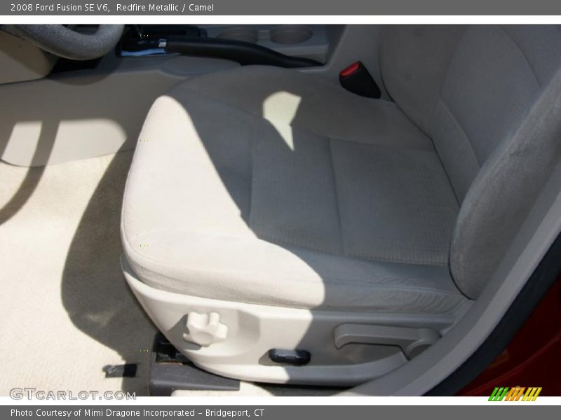Redfire Metallic / Camel 2008 Ford Fusion SE V6