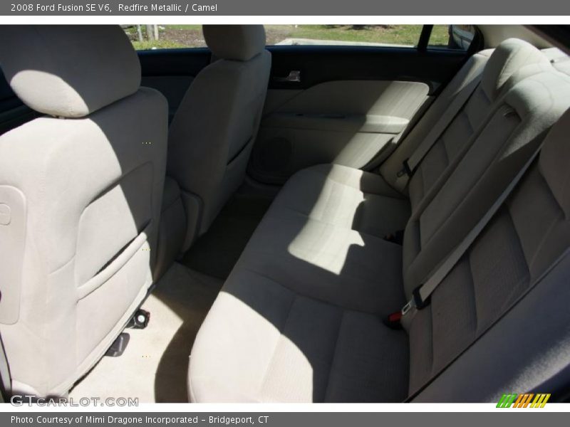 Redfire Metallic / Camel 2008 Ford Fusion SE V6