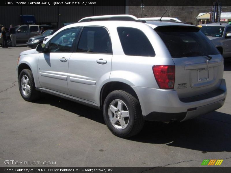 Quicksilver Metallic / Sand 2009 Pontiac Torrent AWD