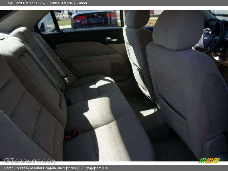 Redfire Metallic / Camel 2008 Ford Fusion SE V6