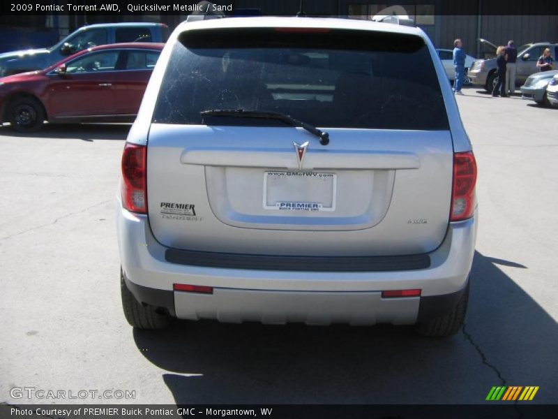 Quicksilver Metallic / Sand 2009 Pontiac Torrent AWD