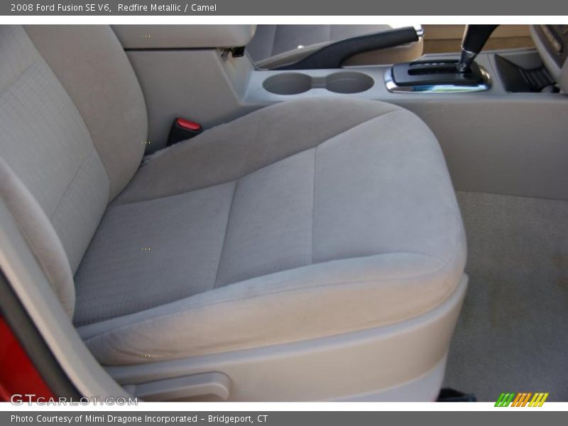 Redfire Metallic / Camel 2008 Ford Fusion SE V6