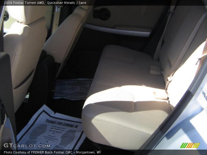 Quicksilver Metallic / Sand 2009 Pontiac Torrent AWD