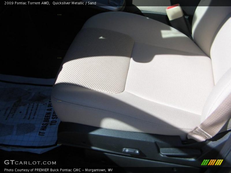Quicksilver Metallic / Sand 2009 Pontiac Torrent AWD