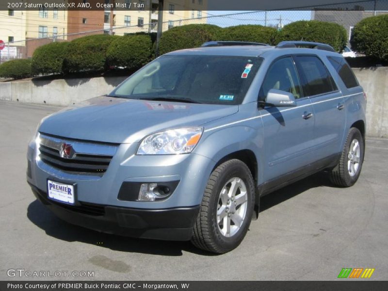 Ocean Mist / Tan 2007 Saturn Outlook XR AWD