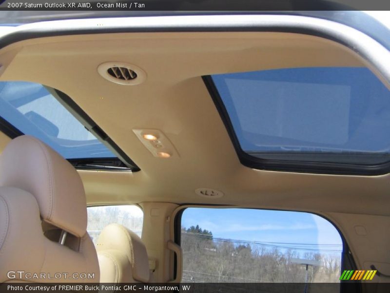 Ocean Mist / Tan 2007 Saturn Outlook XR AWD