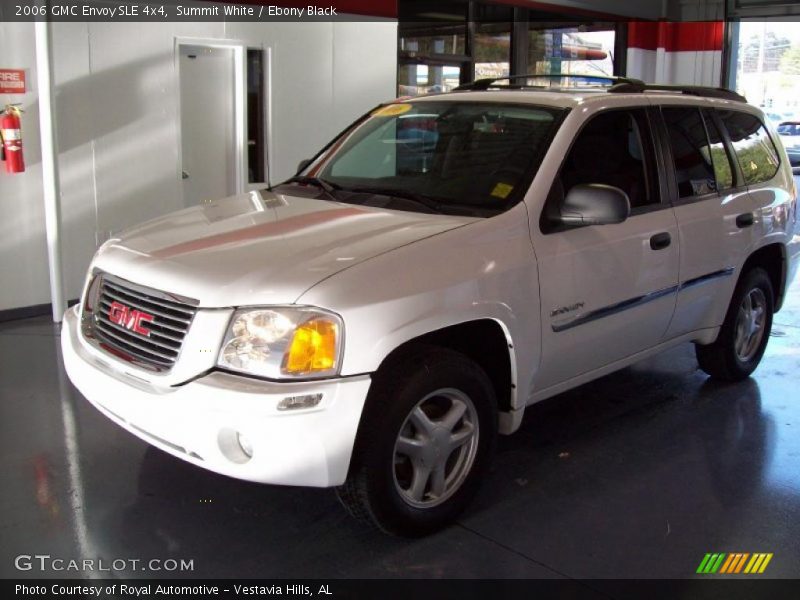 Summit White / Ebony Black 2006 GMC Envoy SLE 4x4