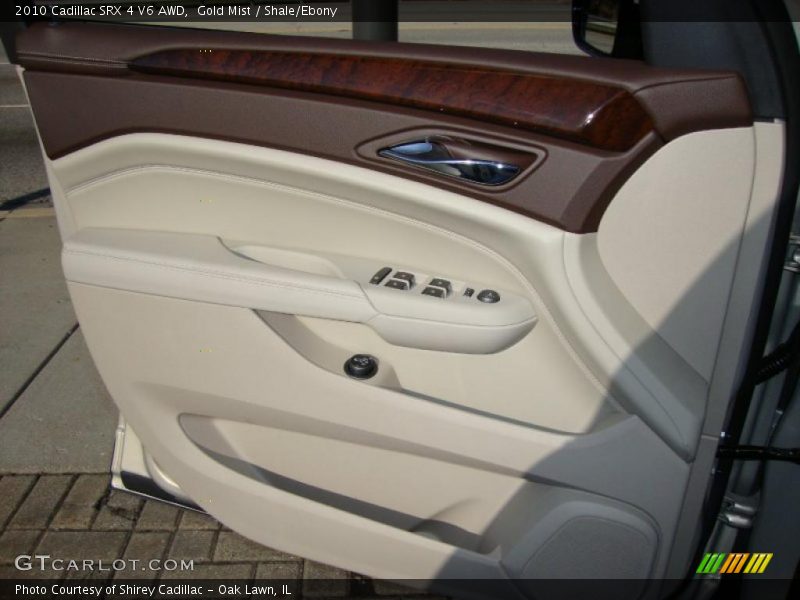 Gold Mist / Shale/Ebony 2010 Cadillac SRX 4 V6 AWD