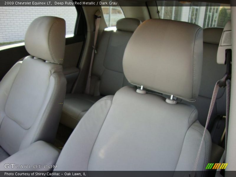 Deep Ruby Red Metallic / Dark Gray 2009 Chevrolet Equinox LT