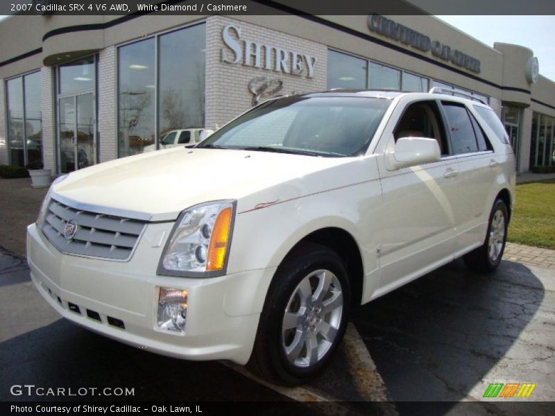 White Diamond / Cashmere 2007 Cadillac SRX 4 V6 AWD