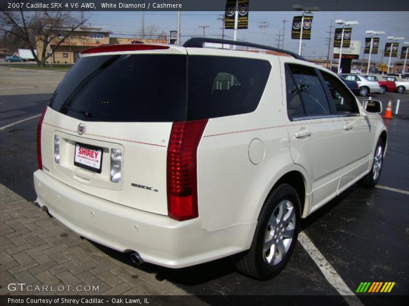 White Diamond / Cashmere 2007 Cadillac SRX 4 V6 AWD