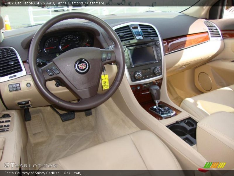 White Diamond / Cashmere 2007 Cadillac SRX 4 V6 AWD