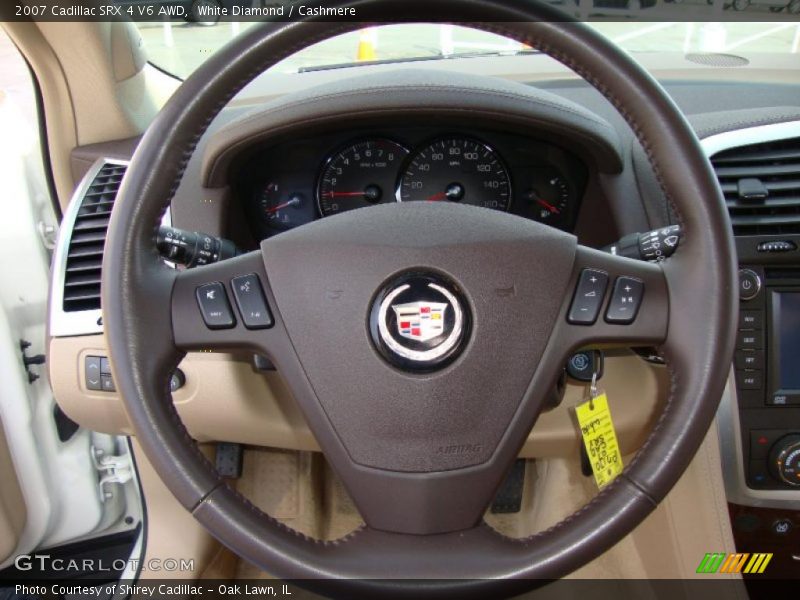 White Diamond / Cashmere 2007 Cadillac SRX 4 V6 AWD