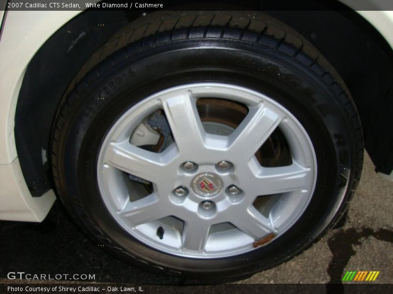 White Diamond / Cashmere 2007 Cadillac CTS Sedan