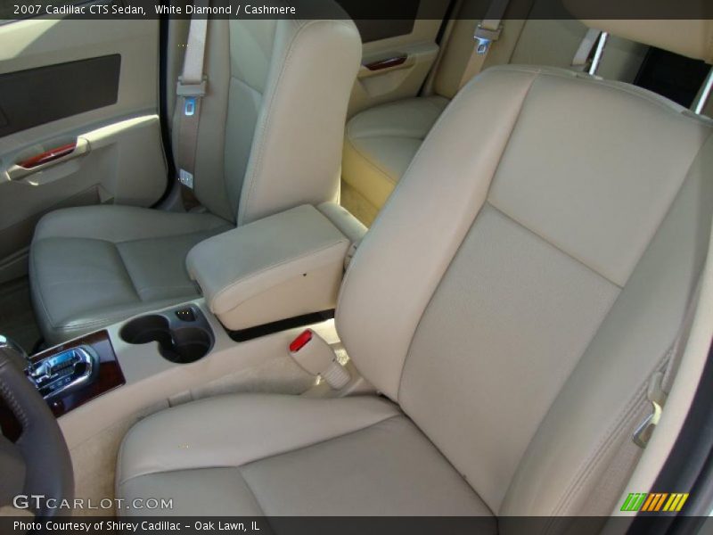 White Diamond / Cashmere 2007 Cadillac CTS Sedan