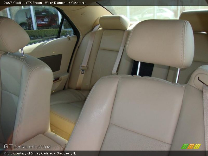 White Diamond / Cashmere 2007 Cadillac CTS Sedan