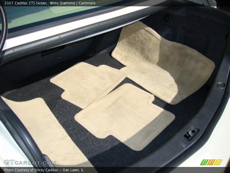 White Diamond / Cashmere 2007 Cadillac CTS Sedan