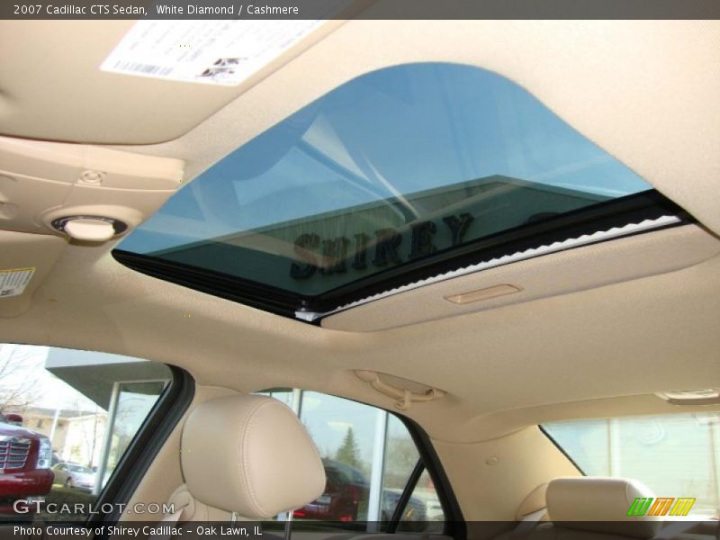 White Diamond / Cashmere 2007 Cadillac CTS Sedan