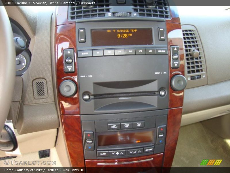 White Diamond / Cashmere 2007 Cadillac CTS Sedan