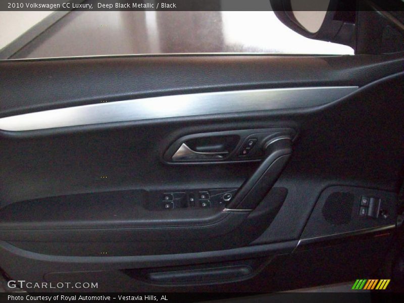 Deep Black Metallic / Black 2010 Volkswagen CC Luxury