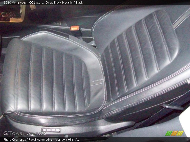 Deep Black Metallic / Black 2010 Volkswagen CC Luxury