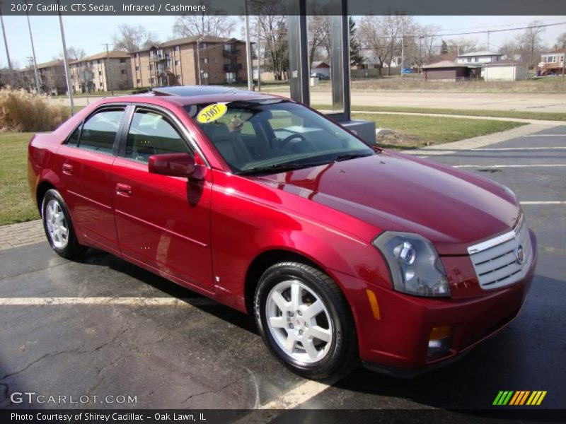 Infrared / Cashmere 2007 Cadillac CTS Sedan
