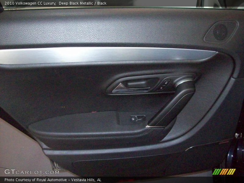 Deep Black Metallic / Black 2010 Volkswagen CC Luxury