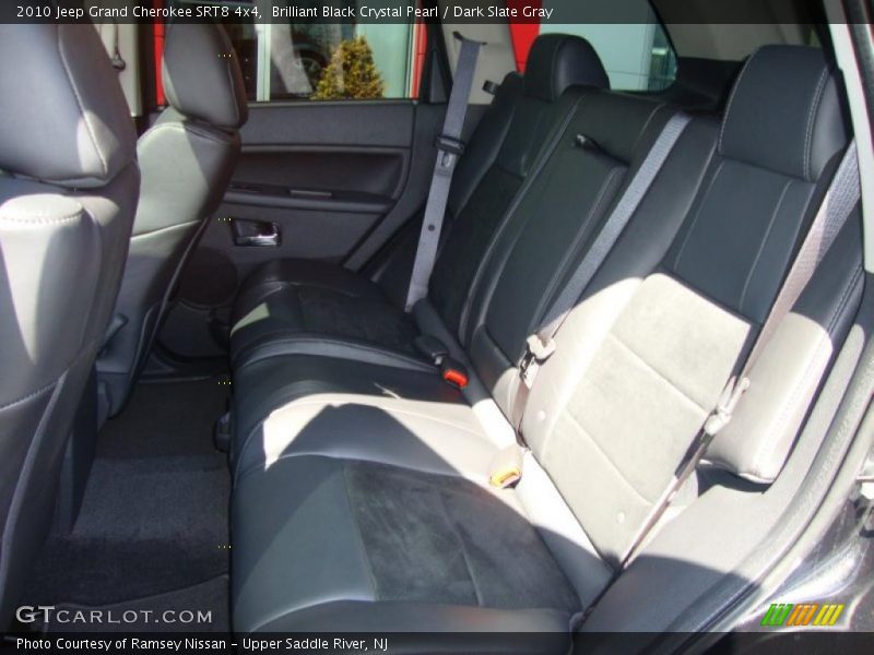 Brilliant Black Crystal Pearl / Dark Slate Gray 2010 Jeep Grand Cherokee SRT8 4x4
