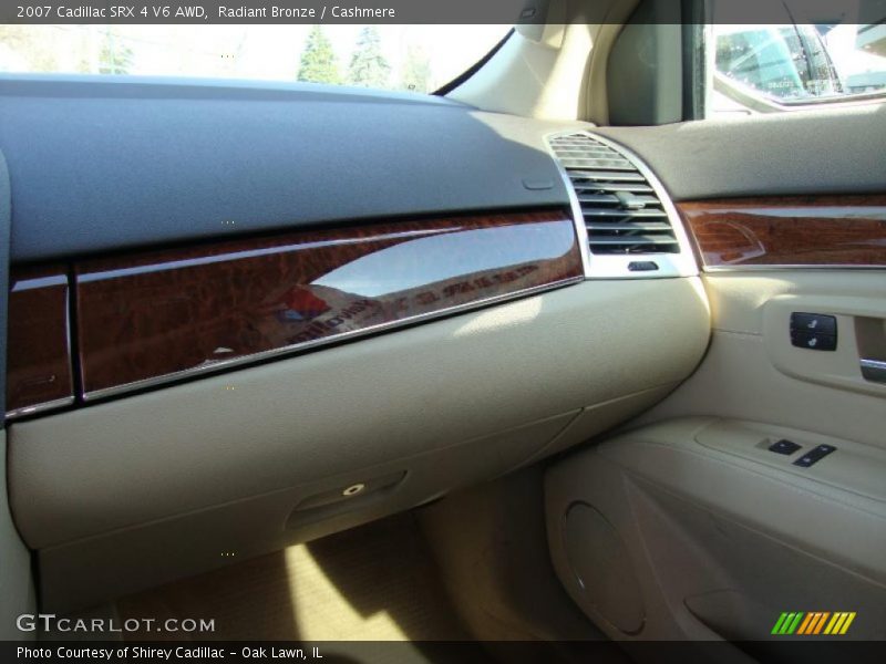 Radiant Bronze / Cashmere 2007 Cadillac SRX 4 V6 AWD