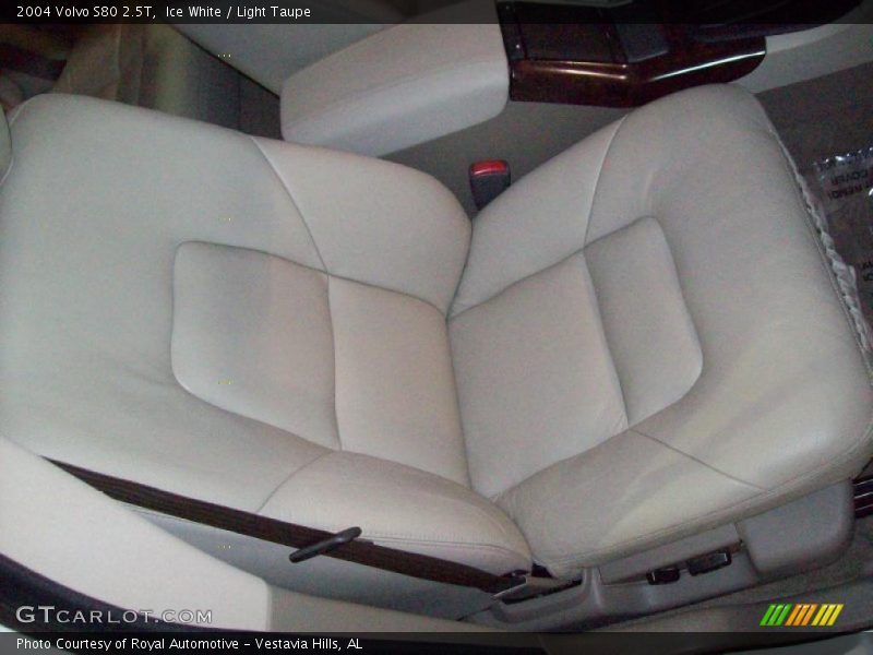 Ice White / Light Taupe 2004 Volvo S80 2.5T