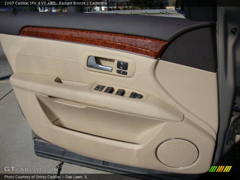 Radiant Bronze / Cashmere 2007 Cadillac SRX 4 V6 AWD