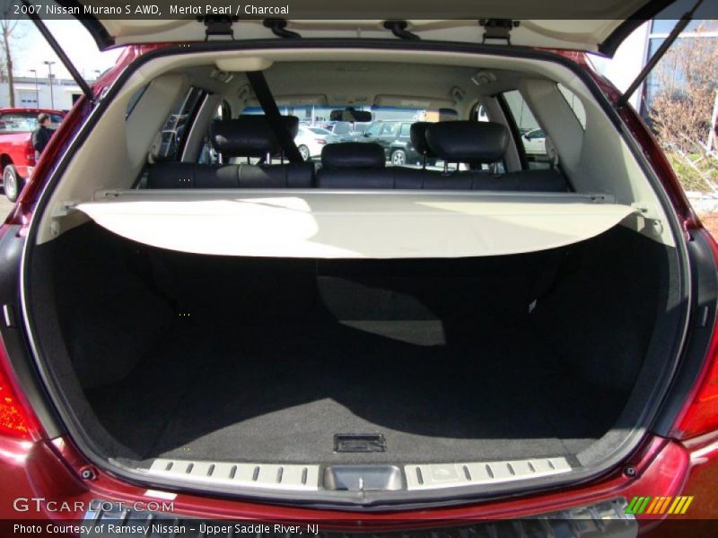 Merlot Pearl / Charcoal 2007 Nissan Murano S AWD