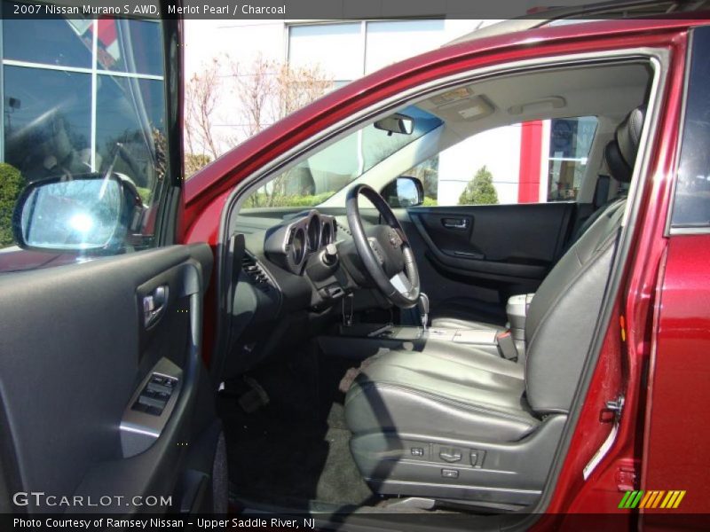 Merlot Pearl / Charcoal 2007 Nissan Murano S AWD