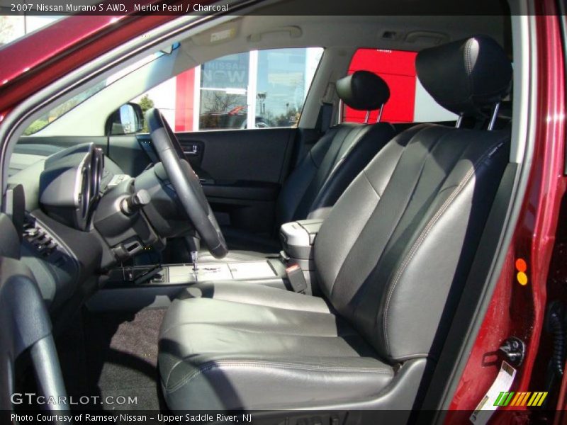 Merlot Pearl / Charcoal 2007 Nissan Murano S AWD