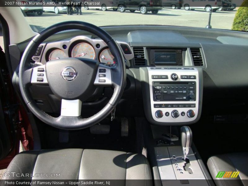 Merlot Pearl / Charcoal 2007 Nissan Murano S AWD