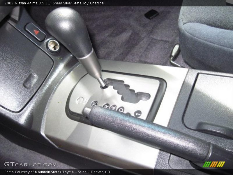 Sheer Silver Metallic / Charcoal 2003 Nissan Altima 3.5 SE