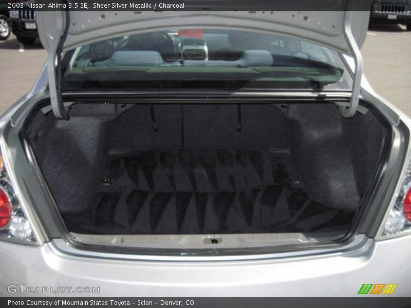 Sheer Silver Metallic / Charcoal 2003 Nissan Altima 3.5 SE