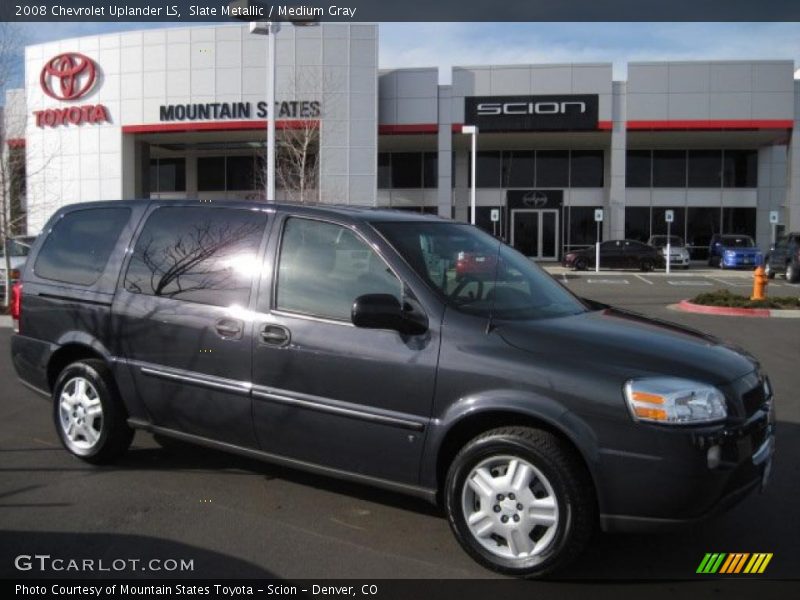 Slate Metallic / Medium Gray 2008 Chevrolet Uplander LS