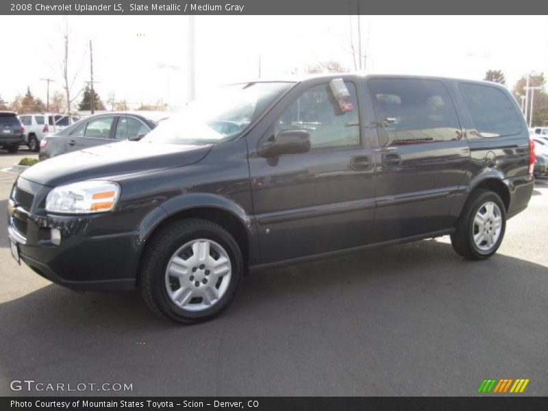 Slate Metallic / Medium Gray 2008 Chevrolet Uplander LS